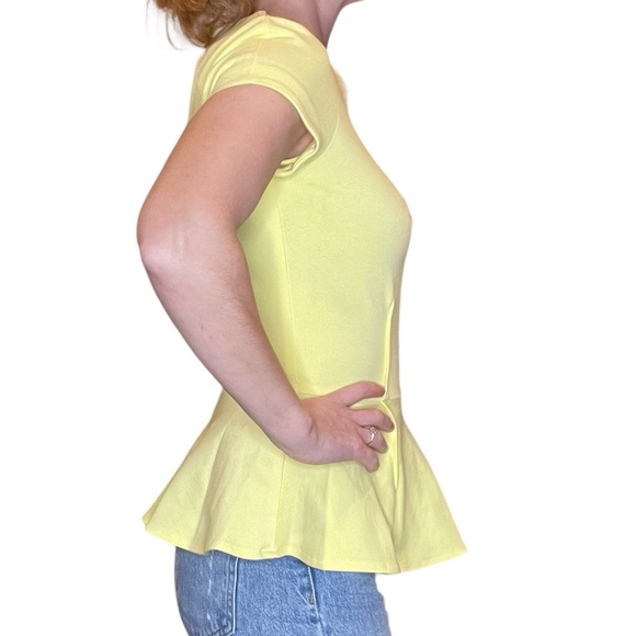 Cue Australia Peplum Top - Picture 2 of 8